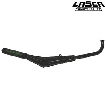 AUSPUH TOMOS A3 A35 SPRINT TARGA REZONANTEN CRN LASER*