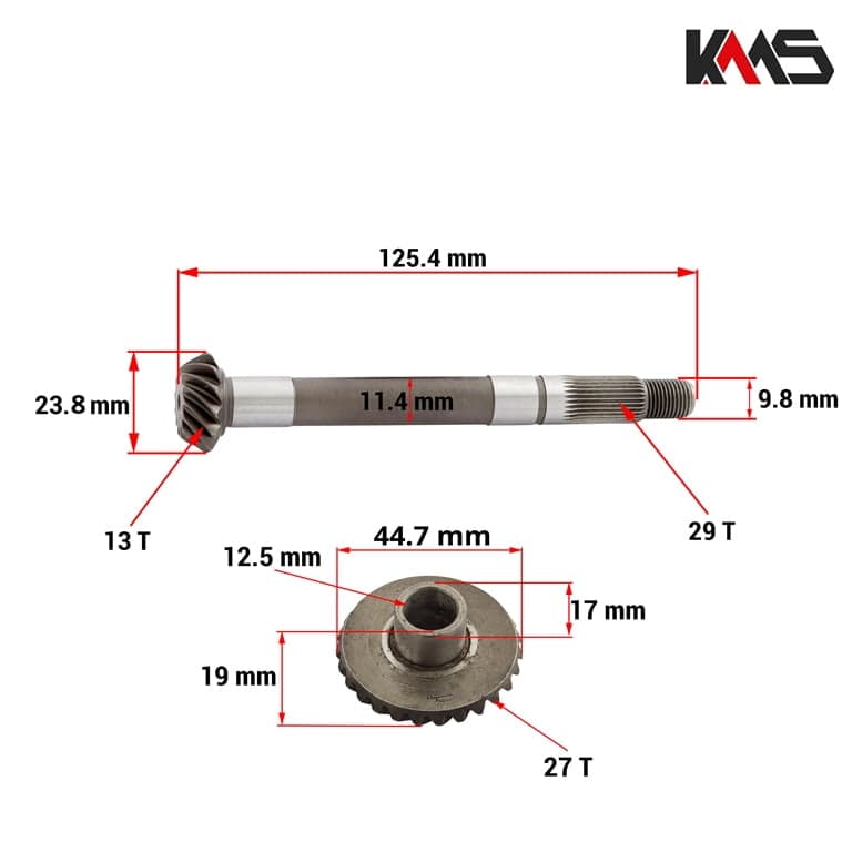 ZUPCANICI TOMOS T4.5 SITEN NUT 216751+ 2