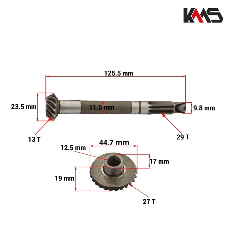 ZUPCANICI TOMOS T4.8 SITEN NUT S.T. 220966+ 2