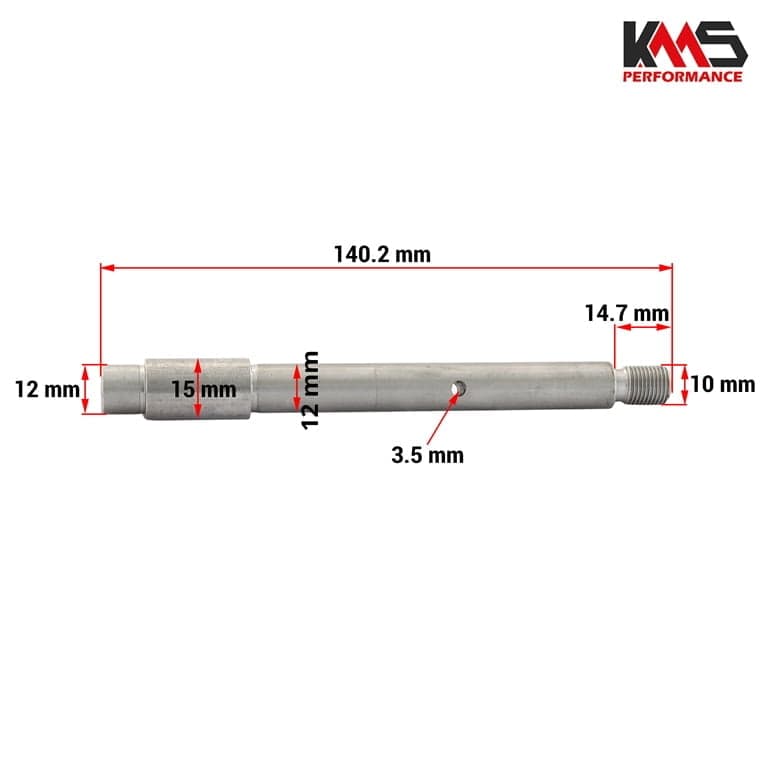 OSOVINA PERKA TOMOS T4 STAR TIP SO NAVOJ PROHROM KMS PERFORMANCE 2