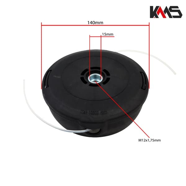 GLAVA TRIMER M12x1,75mm LHF F145mm HUSQVARNA KMS* 3