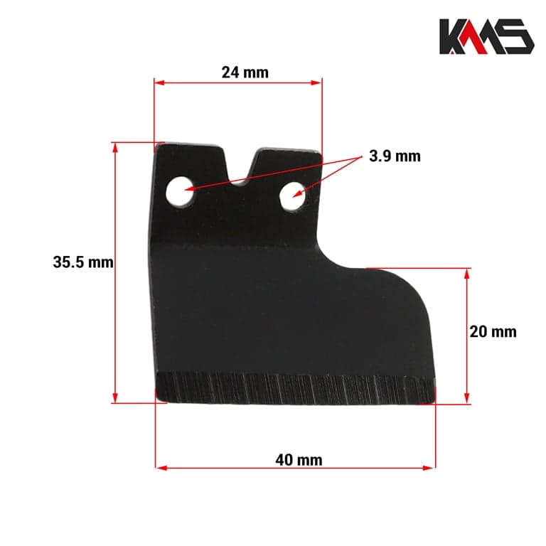 NOZ STITNIK GLAVA TRIMER VILLAGER SO DVA STRAFA KMS 2