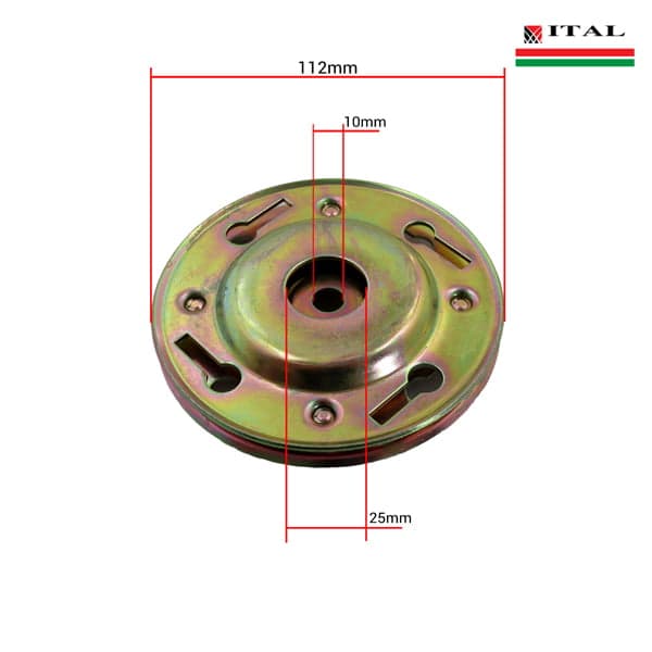 GLAVA TRIMER M10x1,25mm LHF F135mm HUSQVARNA OLEO MAC EINHELL VILLAGER PEJO* 3