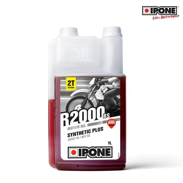 MASLO IPONE R2000 RS 2T SINTETICKO PLUS JAGODA SO DOZER 1L