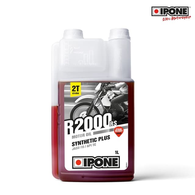 MASLO IPONE R2000 RS 2T SINTETICKO PLUS JAGODA SO DOZER 1L