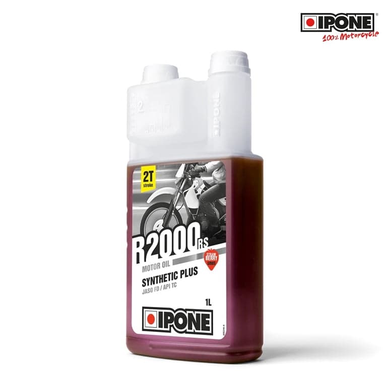 MASLO IPONE R2000 RS 2T SINTETICKO PLUS JAGODA SO DOZER 1L 2