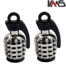 KAPACE AVTO ZIVANA ALUMINSKI BOMBA SREBRENO KMS+