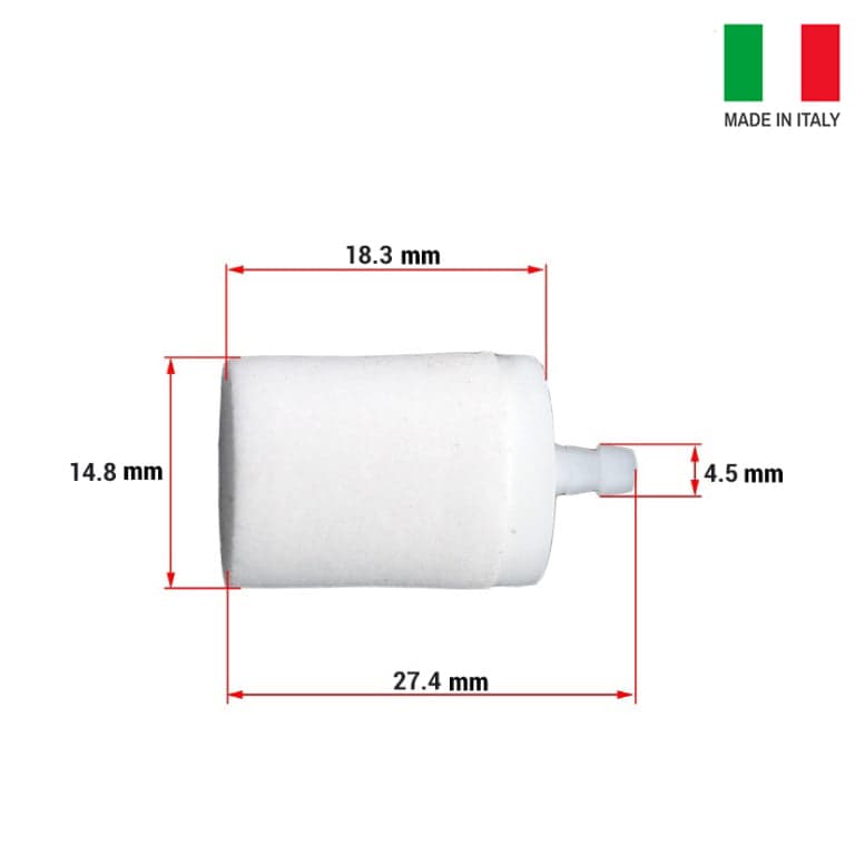 FILTER BENZIN PILA 3,5mm BEL MAL ITALY* 2