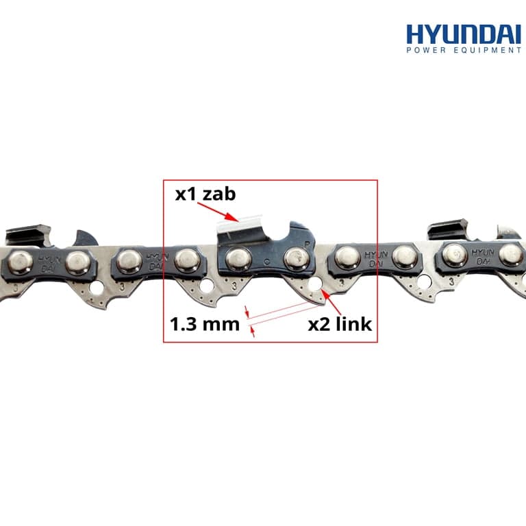 LANEC ZAB 3/8LP 0,50 1,3mm 91 PICO HYUNDAI 2