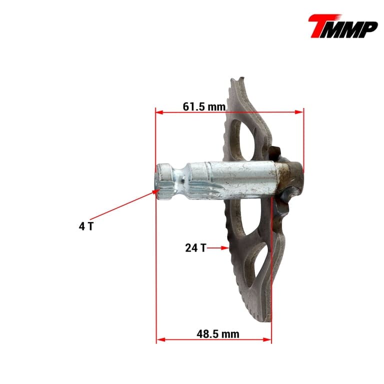 ZUPCANIK KURBLA POLUMESEC PIAGGIO 50 APRILIA GILERA KMS* 3