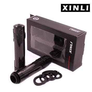GUMICI RACKI KARBON FIBER CRNI XL-659 W/655 SET XINLI 2