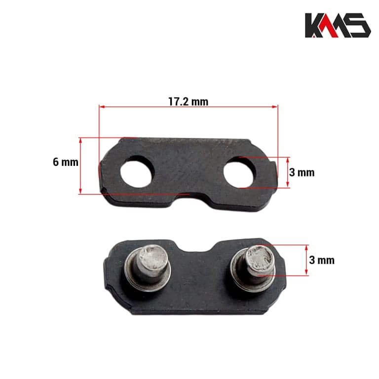 SPOJKA LANEC .3/8 .058, full-chisel 1,3 1,5 KMS 2