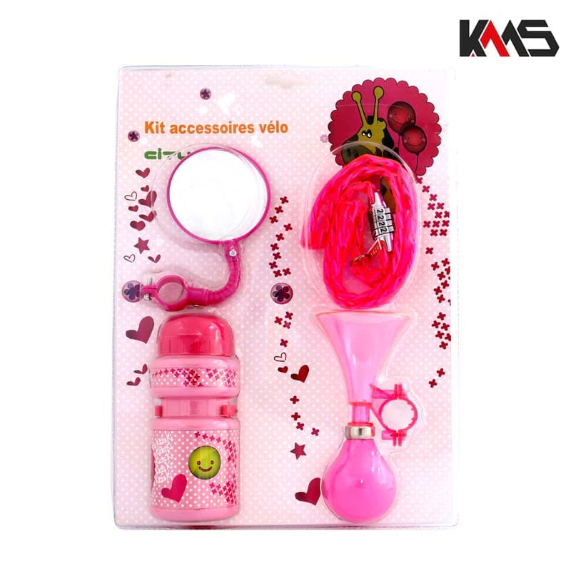 SISE VODA SET SO SIRENA KATANEC RETROVIZOR DETSKO ROZEVO KMS+ 2