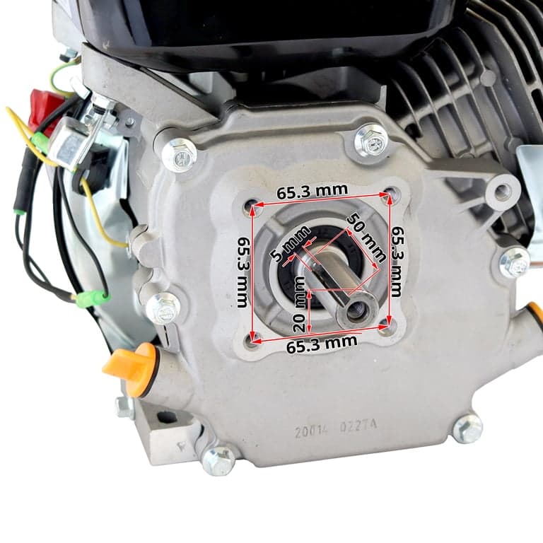 MOTOR KG200F PRO 6,5 KS 196 cc LONCIN 5