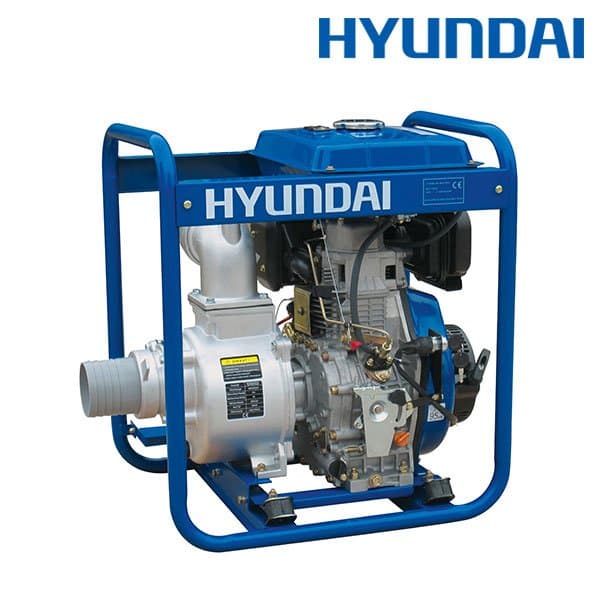 MOTORNA PUMPA ZA VADENJE VODA DIZEL DHY100LE 4'' 101,6mm HYUNDAI