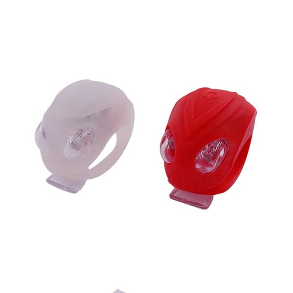 SVETLO MTB SO STOP LED BELO CRVENO G018 -2 SPAJDRMEN SILIKONSKO+ 2