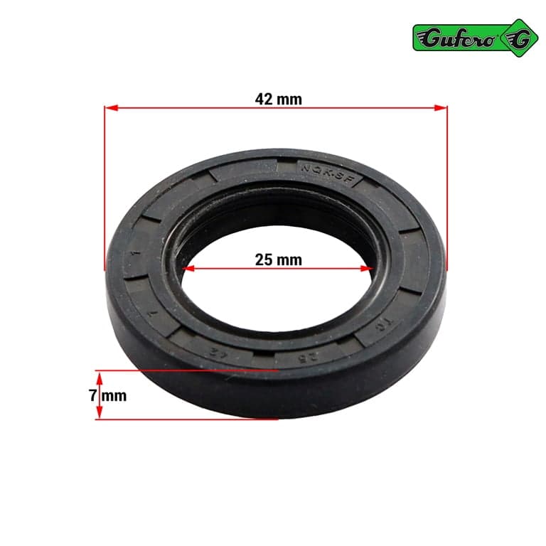 SEMERING 25X42X7 GUFERO* 3