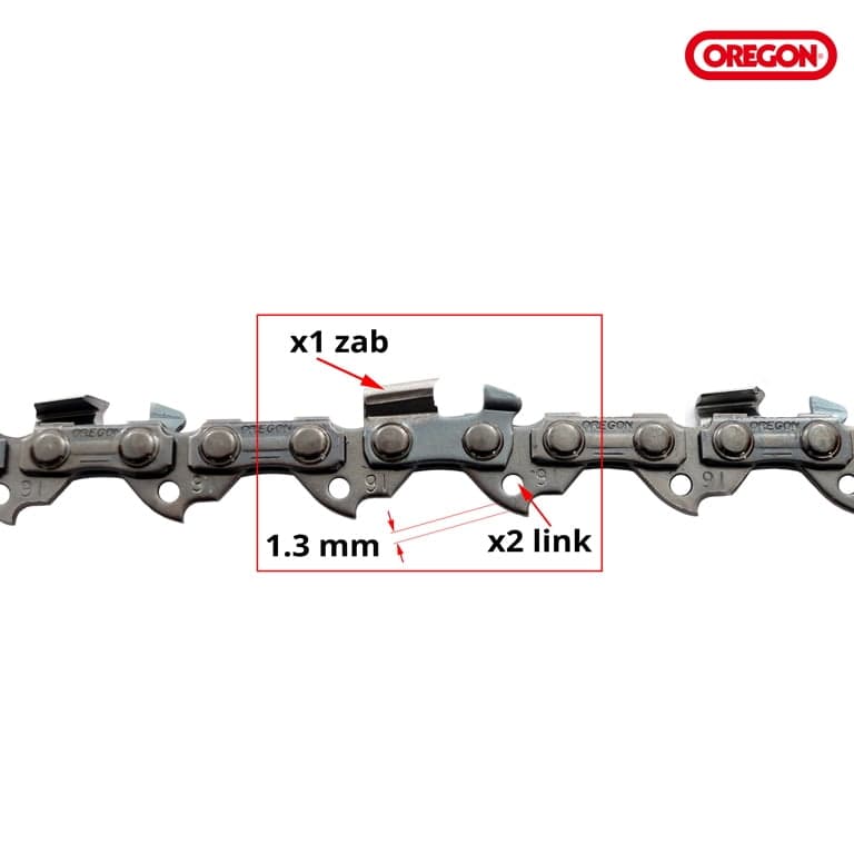 LANEC ZAB 3/8LP 0,50 1,3mm 91 PICO OREGON* 2