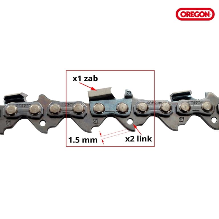 LANEC ZAB 325 0,58 1,5mm OREGON* 2