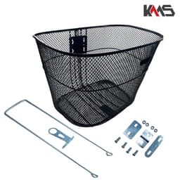 KORPA MTB PREDNA L CRNA KMS*
