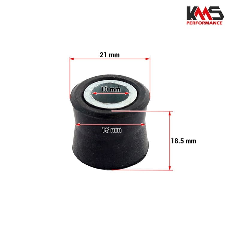 PIKSNA AMORTIZER ORGINALEN SO GUMICA TOMOS A3 APN 4 6 7 T 14 10x21mm L18mm KMS PERFORMANCE 3