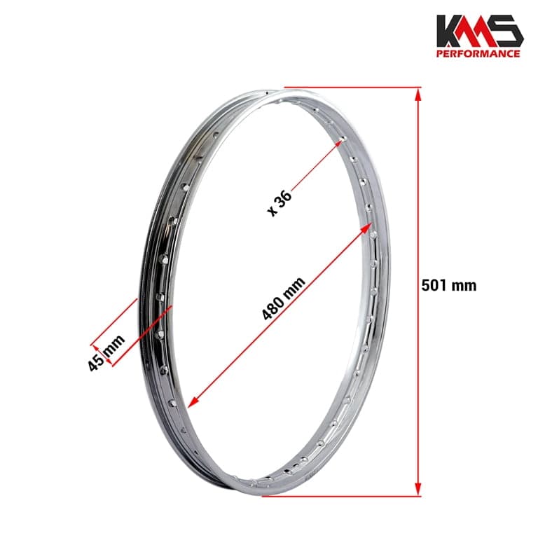 OBRAC TOMOS T12 19X45mm 36T KMS PERFORMANCE 2