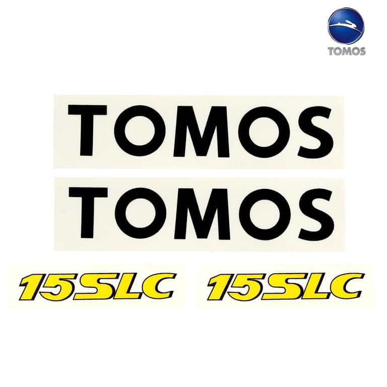 NALEPNICA TOMOS T15 15SLC SET KMS PERFORMANCE