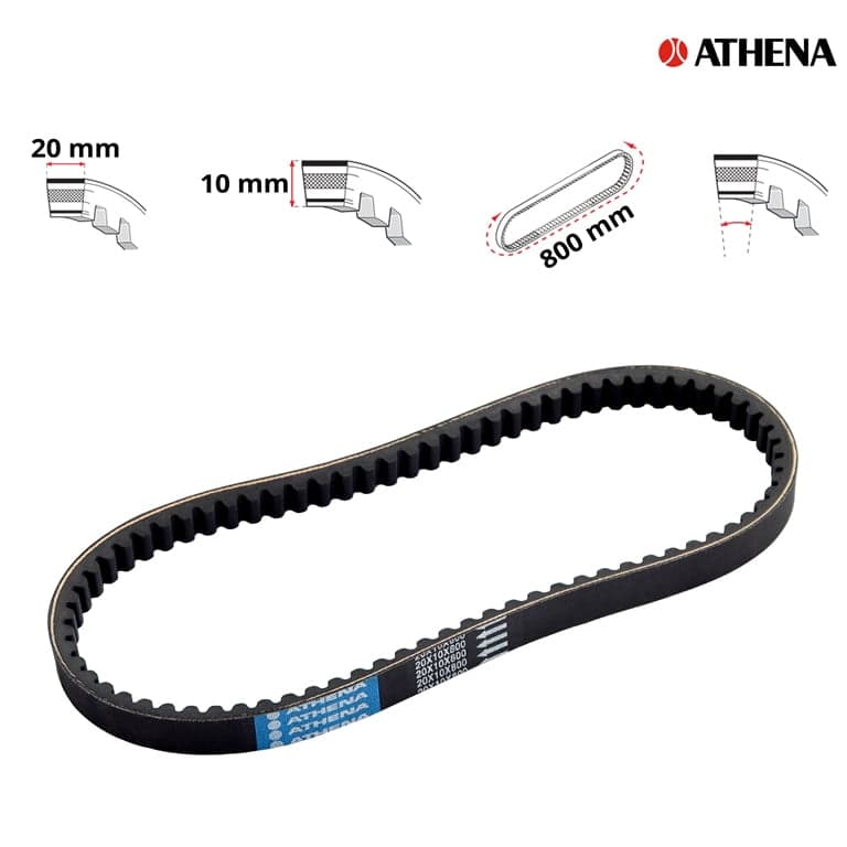 KAIS 781X20X30 800x10x20 KYMCO AGILITY 125 150 ATHENA 2