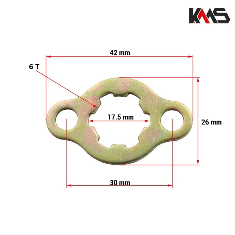PLEHCE OSIGURAC PREDNA ZVEZDA ATV 50 70 110 125 150 200 250 KINESKO KMS* 2