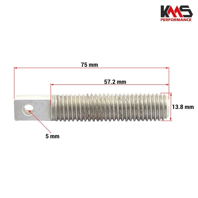 OSOVINA SO NAVOJ PODIGAC TOMOS T10 KMS PERFORMANCE 2