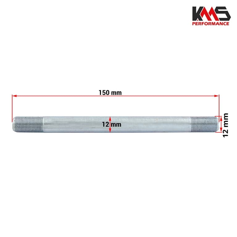 OSOVINA TRKALO PREDNO TOMOS APN6 ALPINO NOV TIP L 150mm KMS PERFORMANCE 2