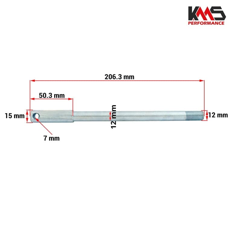 OSOVINA TRKALO PREDNO TOMOS APN6 E90 KMS PERFORMANCE 2