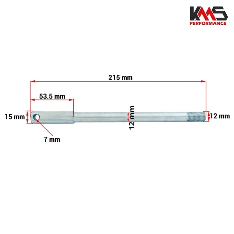 OSOVINA TRKALO PREDNO TOMOS APN6 T15 SL T15 SLC KMS PERFORMANCE 2
