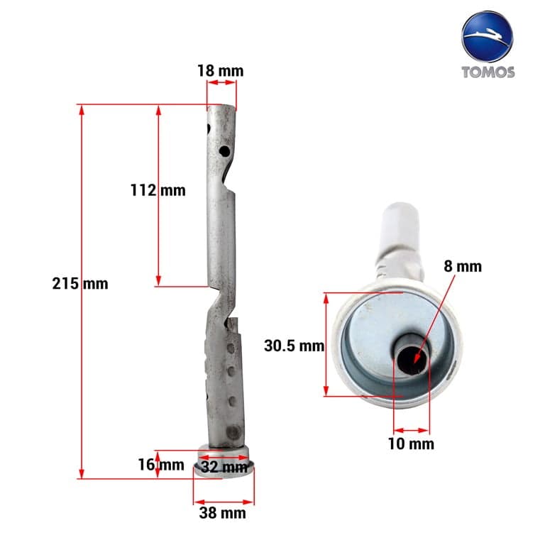 PRIGUSUVAC TOMOS A3 A35 SPRINT TARGA STANDARD ORIGINAL 2