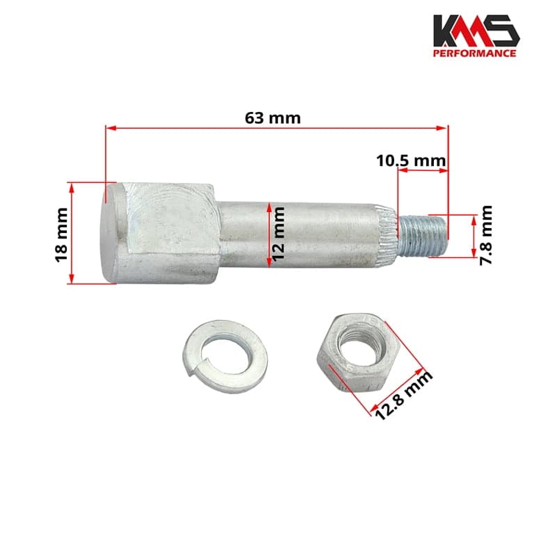 OSOVINA GURTNI TOMOS APN 4 6 7 ATX 50 T14 T15 SL T15 SLC KMS PERFORMANCE 3