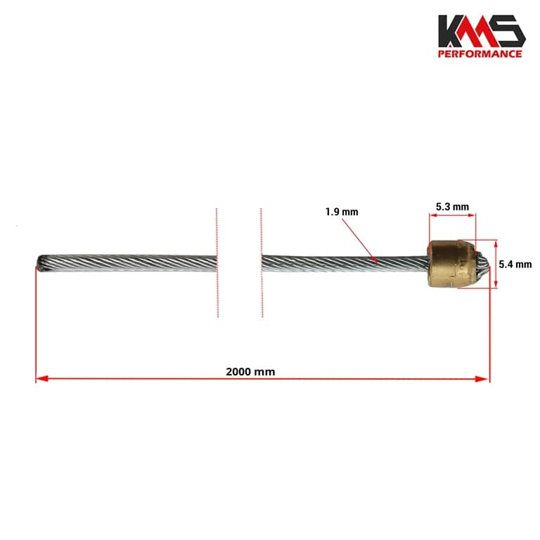 SAJLA GAS 2000x1,9 mm KOSALKA KMS PERFORMANCE 2