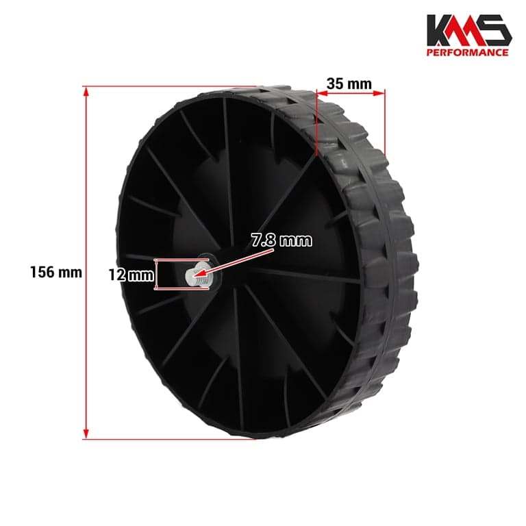 TRKALO KOSILKA 156x12x35 mm SO POKLOPEC GOLEMO KMS PERFORMANCE 3