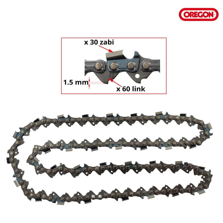 LANEC 3/8 1,5mm 30 ZABI OREGON** 2