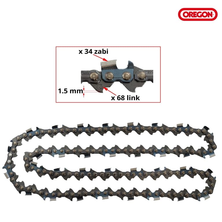 LANEC 3/8 1,5mm 34 ZABI OREGON** 2