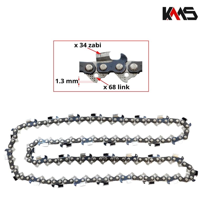 LANEC 3/8 1,3mm 34 ZABI KMS** 2