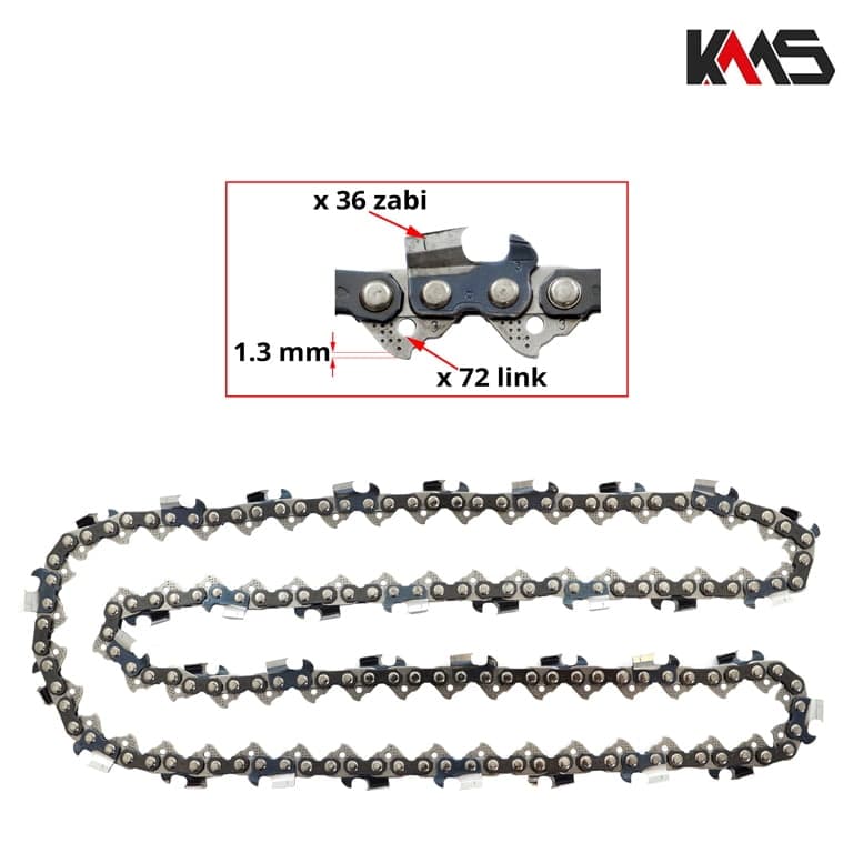 LANEC 3/8 1,3mm 36 ZABI KMS** 2