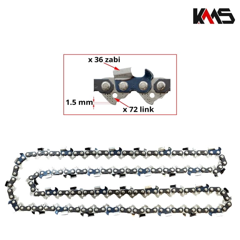 LANEC 3/8 1,5mm 36 ZABI KMS** 2