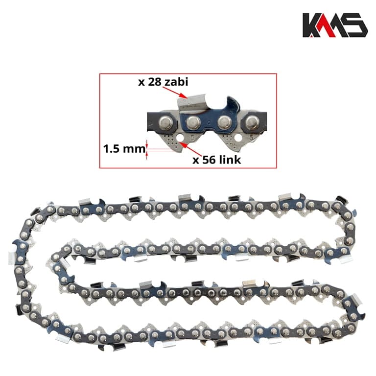 LANEC 3/8 1,5mm 28 ZABI KMS** 2