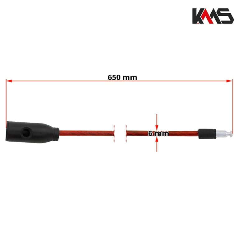 KATANEC KLUC OB NO.1 6X650mm CRVEN KMS+ 2
