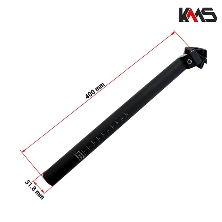 CEVKA SEDISTE MTB 400X31.8mm SO STEGA CRNA KMS+ 3