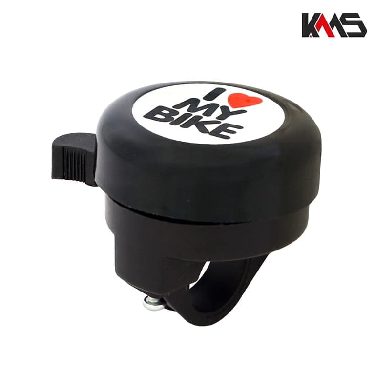 SIRENA ZVONCE METAL PLASTIKA OB CRNO LOVE BIKE KMS+