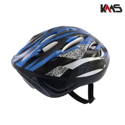 KACIGA VELOSIPED PLAVO CRNO SIVO KMS+