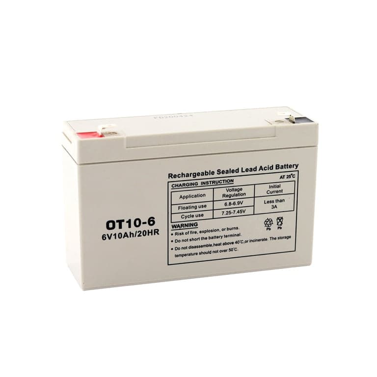 AKUMULATOR 6V-10 AH BATERIJA KOLICKA