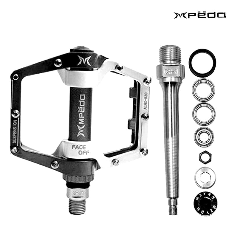 PEDALI MTB ALUMINSKI MPEDA CRNO BELI * 2