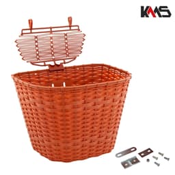 KORPA MTB PREDNA PLETENA PVC KAFEJAVA KMS*